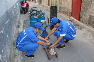 管道插管更换..